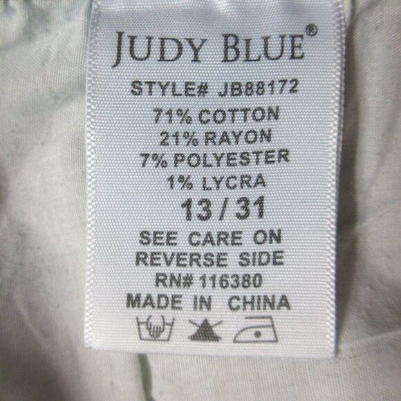 JUDY BLUE High Waist Flare Fit Jeans JB88172 Sz 13/31 Wide Leg Stretch Denim NWT - Picture 7 of 16